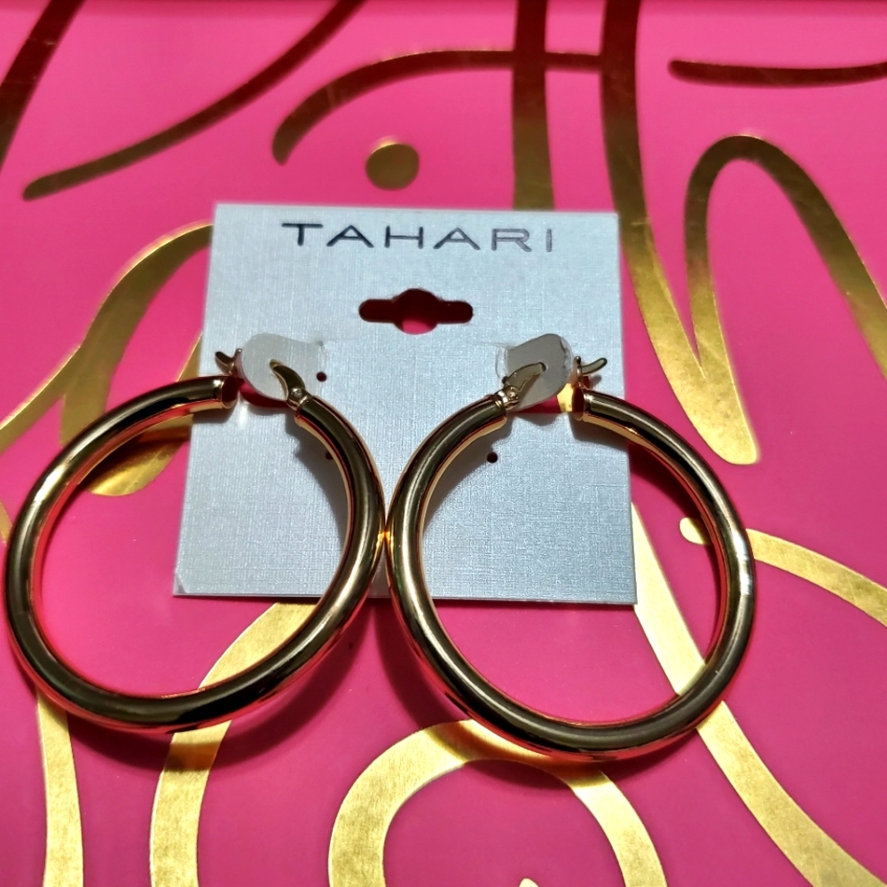 Tahari Hoop Earrings
